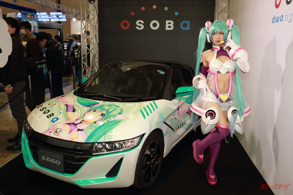 えなこ　S660　初音ミク
