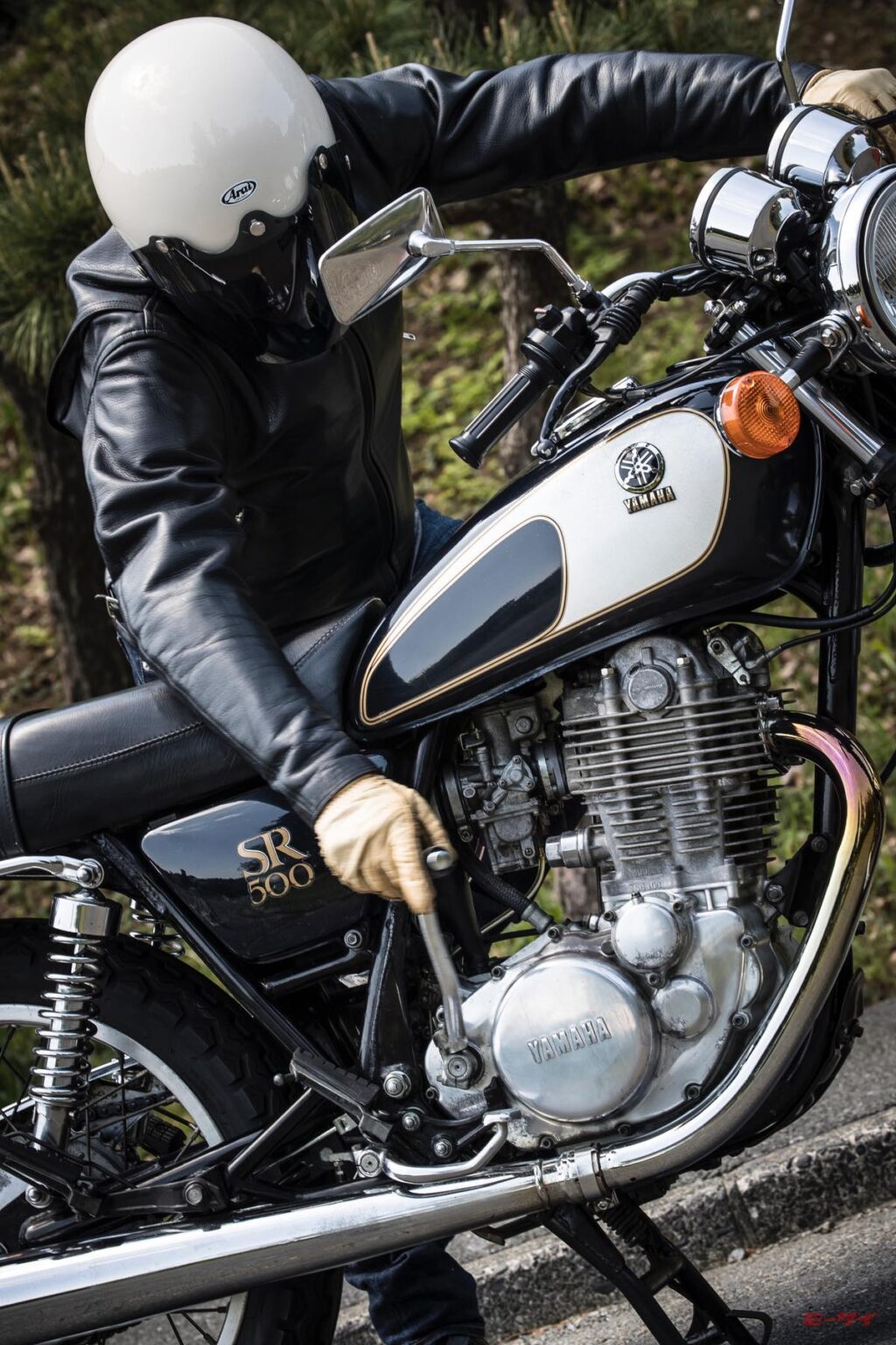 「1JNのSR500」はヤマハSR最強モデル!? 400とはどう違うのか、1JNの特徴とは【1985年型SR500試乗】 | モーサイ ...