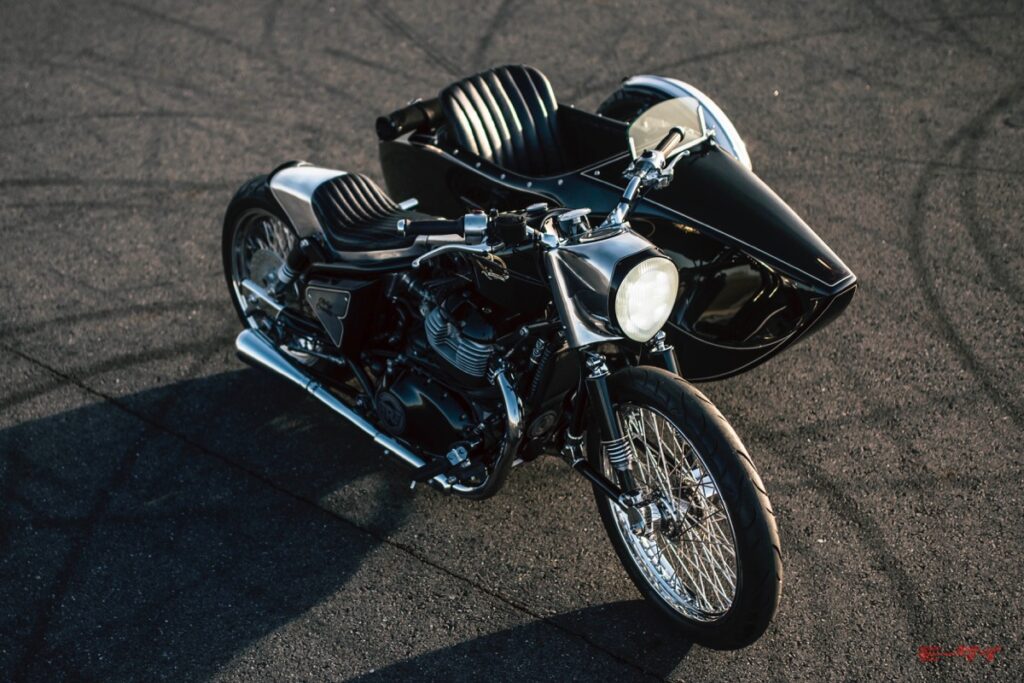 ロイヤルエンフィールド　スーパーメテオ650　サイドカー　チェリーズカンパニー