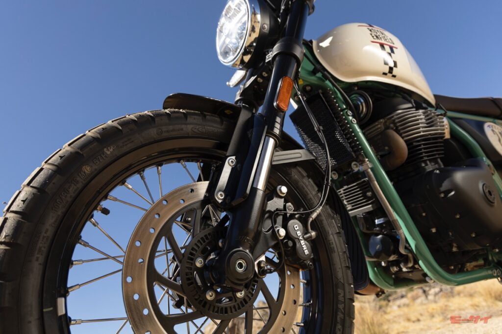 ベア650　ロイヤルエンフィールド　フロントフォーク　サスペンション