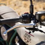 ベア650　ロイヤルエンフィールド　ハンドル　レバー