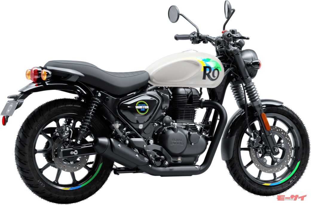 【画像ギャラリー】「HUNTER 350」2025年モデルは新色、新サス、新クラッチを搭載！【ロイヤルエンフィールド】 | モーサイ